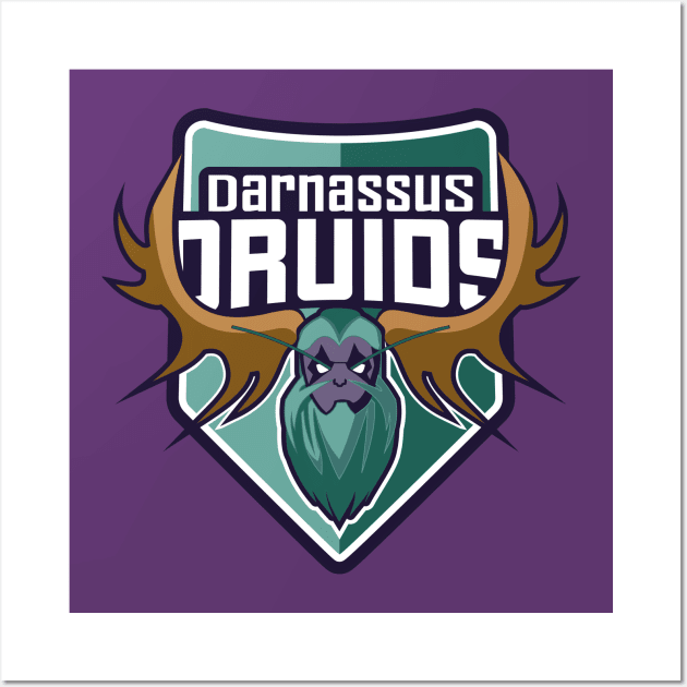 Darnassus Druids Wall Art by KorriganDu